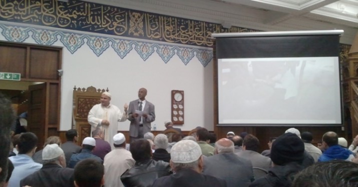 Somali’den, Mevlana Rumi Camii’nde teşekkür