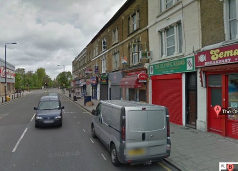 Gunman storms London kebab shop