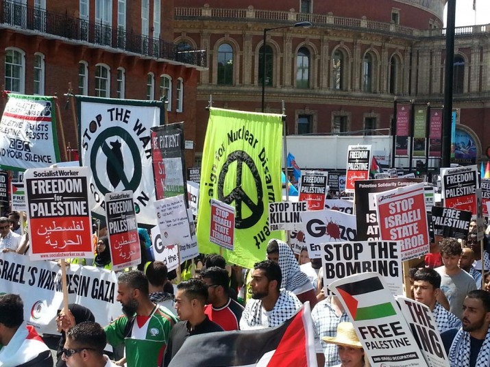 İngiltere’de İsrail protestoları yayılıyor