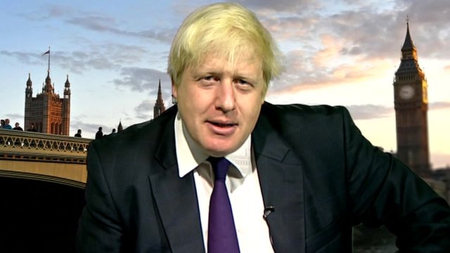 Boris proposes new rail route
