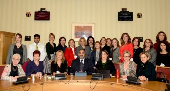 Türk kadınlar İngiliz Parlamentosu’nu ziyaret etti