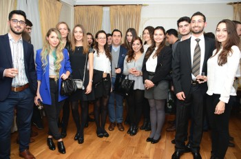 Reception for Turkish students
