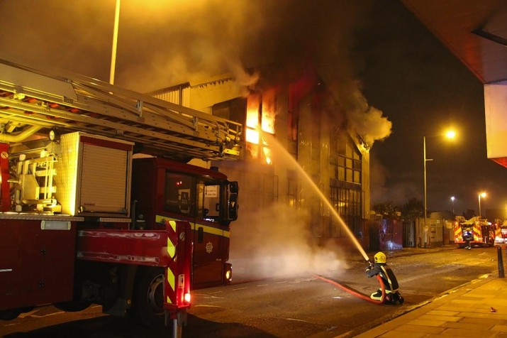 White Hart Lane’de ‘şüpheli’ yangın