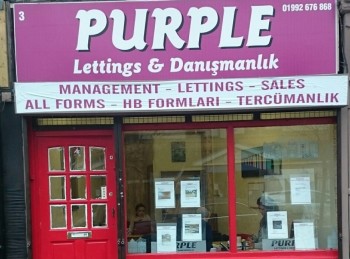 A Kalite hizmet arayanların adresi: Purple Property & Lettings