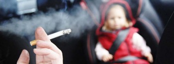Boy, 2, in care over smoking