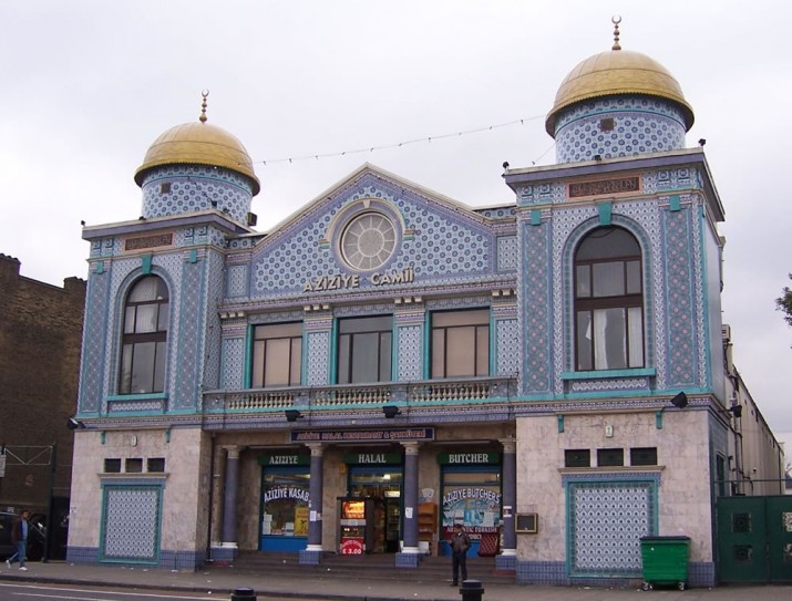 Once a cinema, now a mosque
