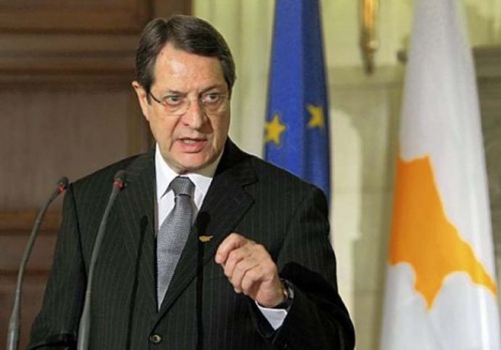 Anastasiadis: “Kıbrıs olmadan Avrupa ve Türkiye’ye doğal gaz aktarılamaz”