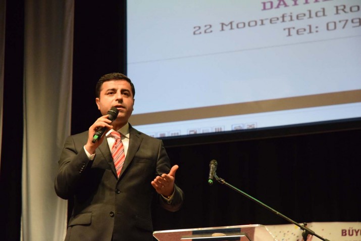 Demirtaş Speaks in London: “We aren’t dividers, the dividers are AKP”