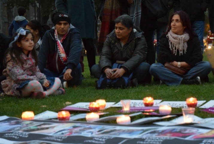 Ankara Katliamı için sessiz çığlık