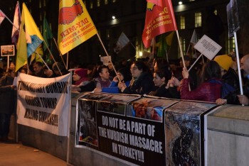 Kurds Protest Curfews