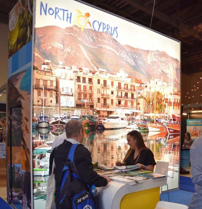 Norther Cyprus Tourism Office in fair