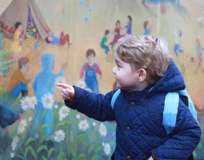 Küçük Prens George’un anaokuldaki ilk günü İngiliz basınında