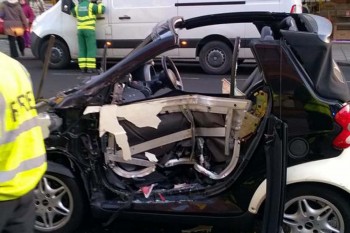 Enfield’de trafik kazası: 9 yaralı