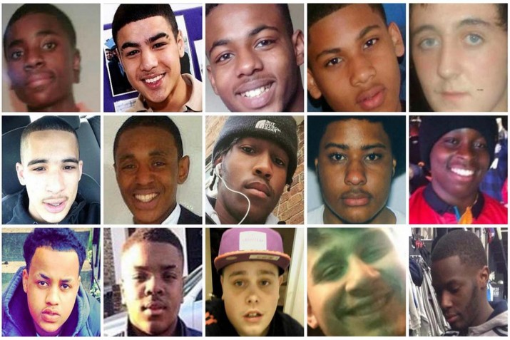 15 Victims of Knife Crime in 2015