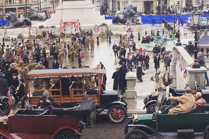1.Dünya Savaşı, Trafalgar Square’da yeniden yaşandı
