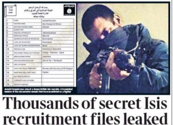 Times: 22 bin IŞİD militanının bilgileri sızdırıldı
