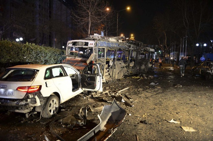 Ankara saldırısı İngiliz gazetelerinde