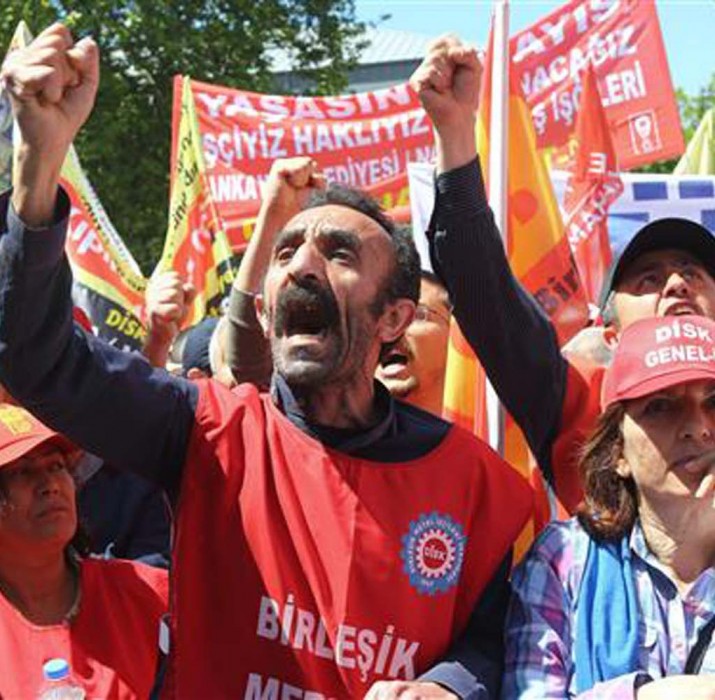 Workers celebrate International Labor Day worldwide