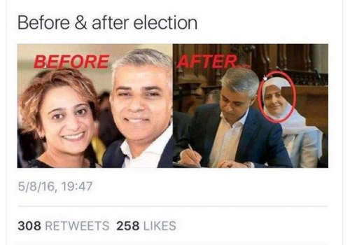 ‘’First Muslim Mayor of London’’ or ‘’Khan of Londonistan’’