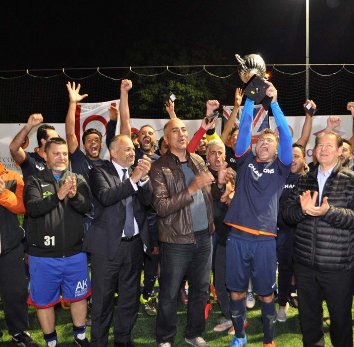 Anatolian veteranları, lig şampiyonluk kupasını aldı