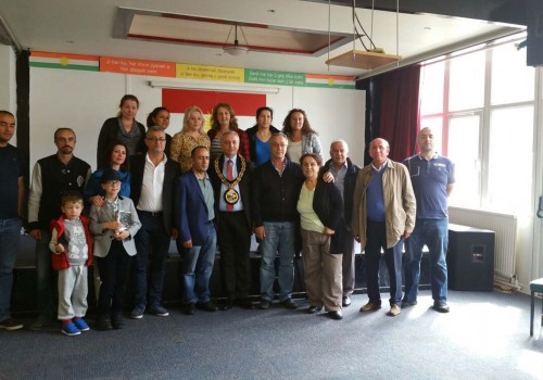 Harringay’s Turkish Mayor visited charities