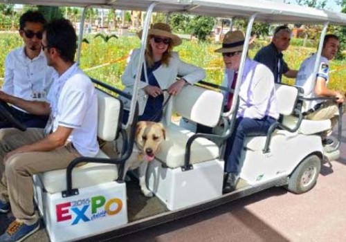 İngiliz Büyükelçi Moore, eşiyle Expo 2016’yı gezdi