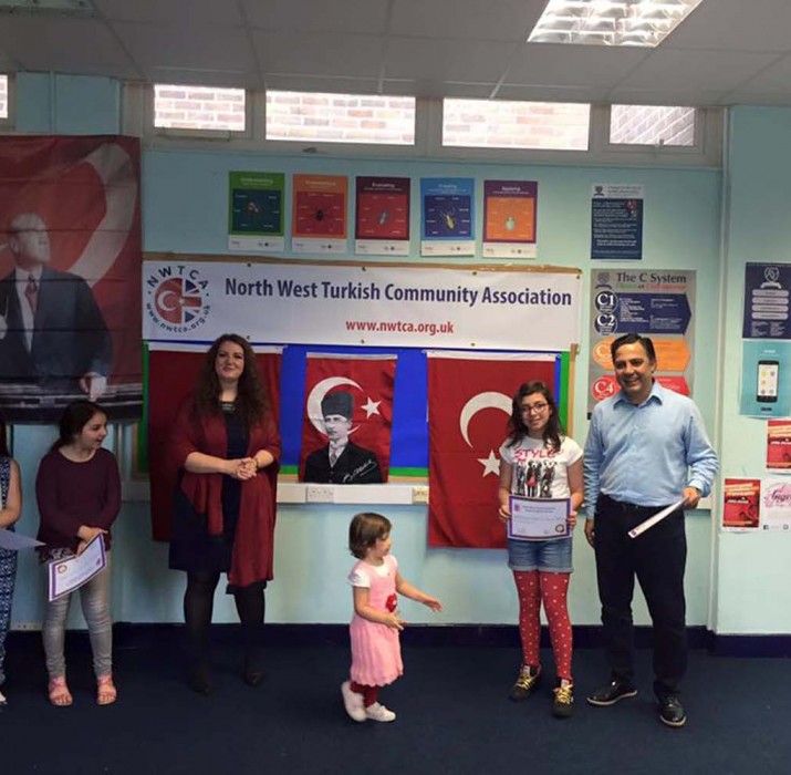 Turkish language students received their certificates