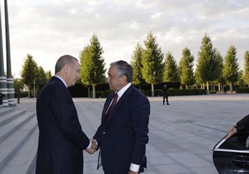 Erdoğan ile Akıncı, İstanbul’da biraraya geldi