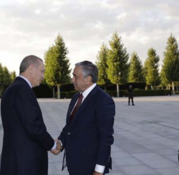 Erdoğan ile Akıncı, İstanbul’da biraraya geldi