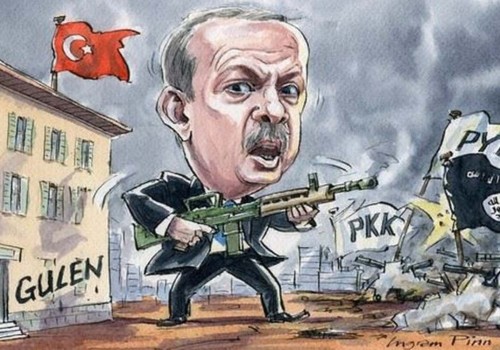 “Erdoğan üç cephede savaşarak risk alıyor”