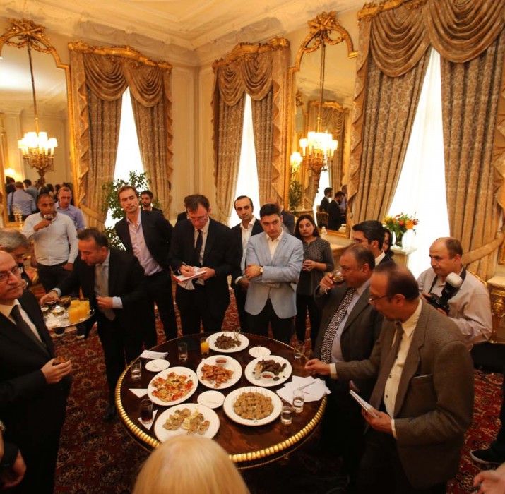 Ambassador Bilgiç explained the attempted coup to reporters