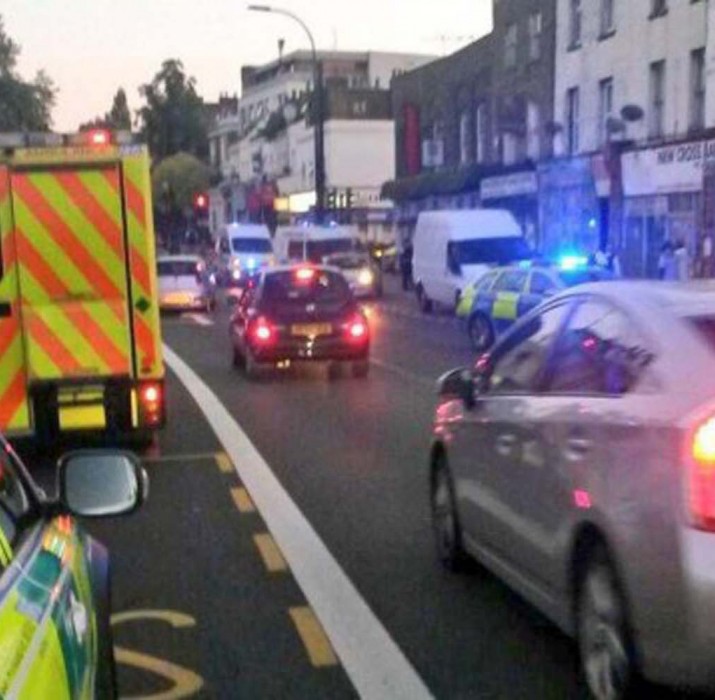 New Cross stabbing: Boy, 18, knifed in large fight