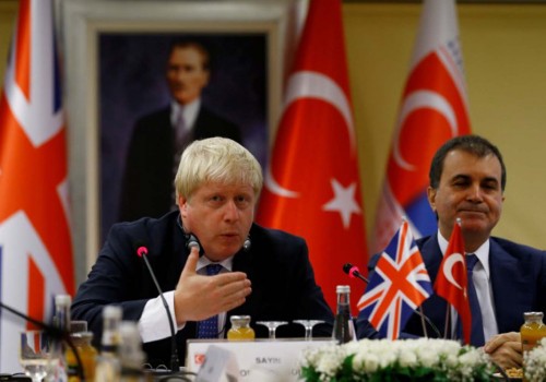 Boris Johnson’dan AB üyeliği sürecinde Türkiye’ye desteğe devam sözü