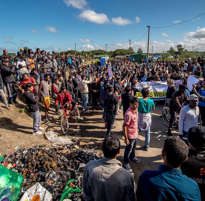 Calais’teki sığınmacı sayısı 10 bine yaklaştı