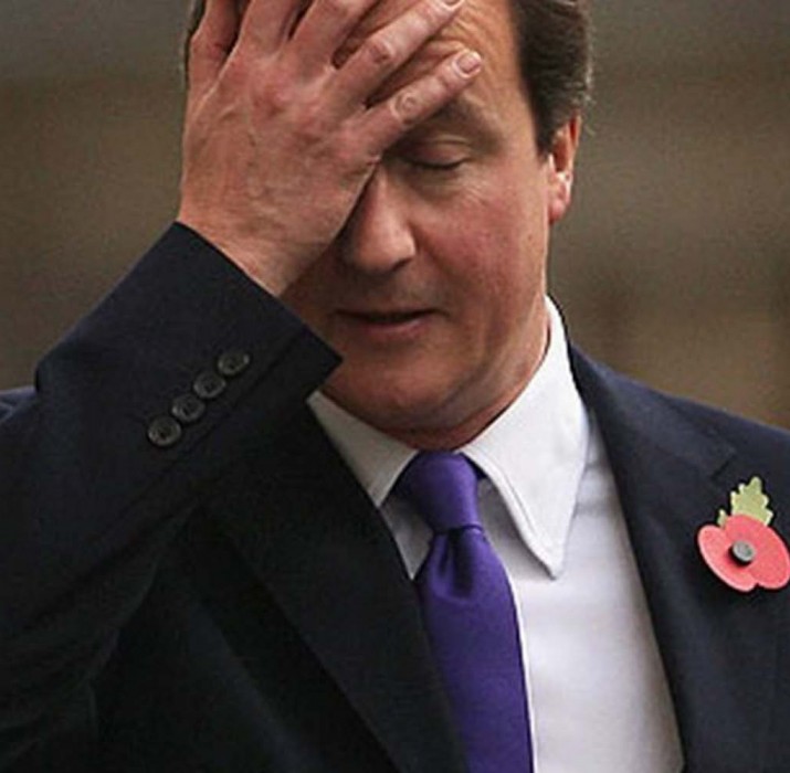 Former PM David Cameron stands down as an MP