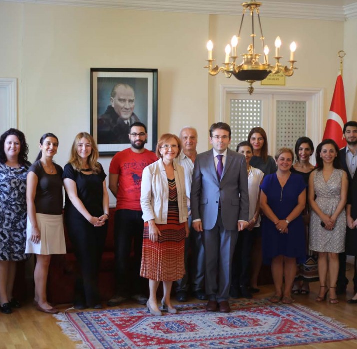 Londra’nın Türkiye Başkonsolosluğunda gelenek bozulmadı