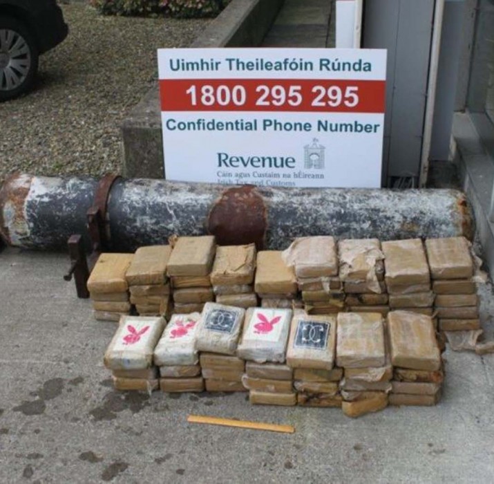 Torpedo’ carrying £4m of cocaine found on beach in Ireland