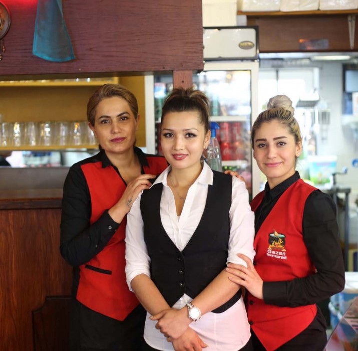 Güleryüzlü servis ve zengin menü Gazan Restaurant’ta