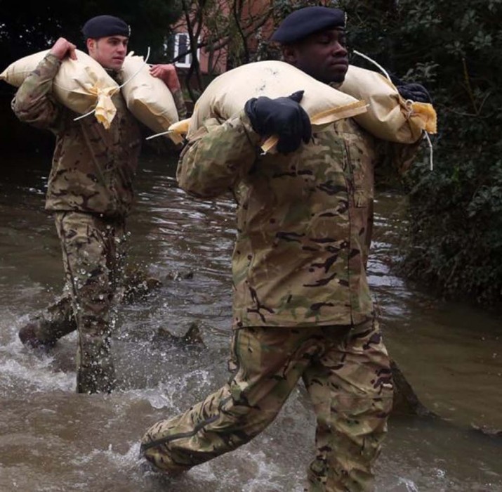 Soldiers to be put on standby for flood response