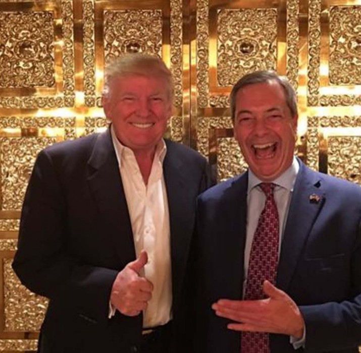 Trump-Farage görüşmesi manşetlerde