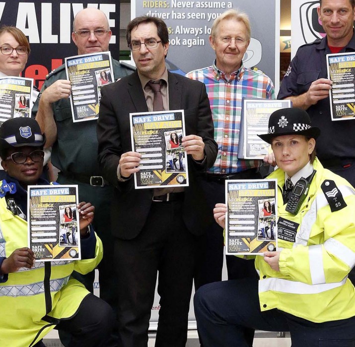Young drivers’ safe drive pledge