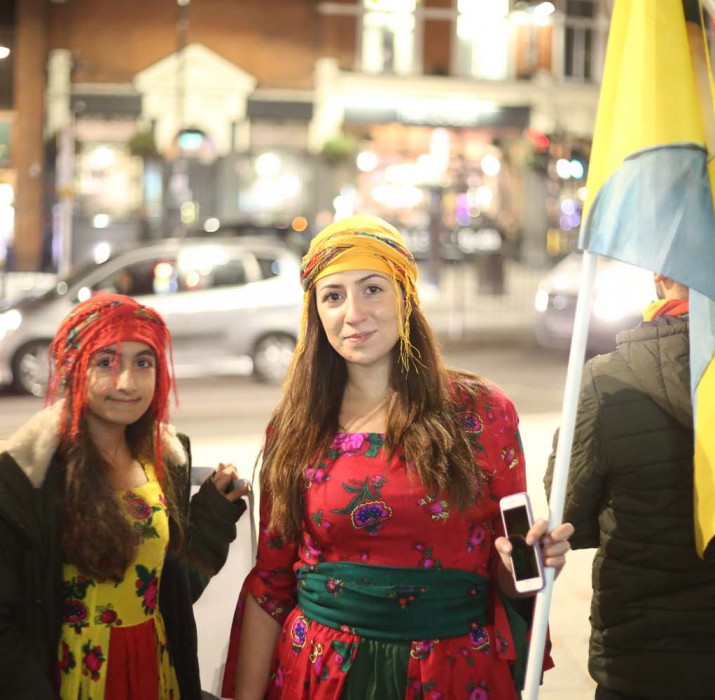 Londra’da 1 Kasım Kobani Günü etkinlikleri gerçekleştirildi