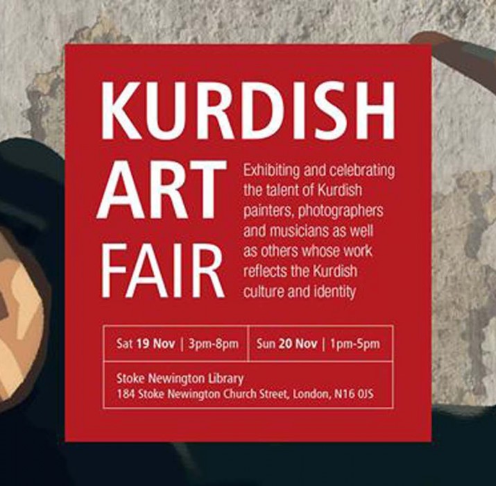 Londra Kürt Sanat Fuarı devam ediyor