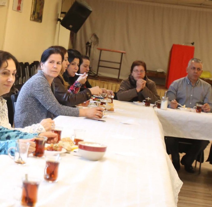 Women tackling their concerns at the Cemevi