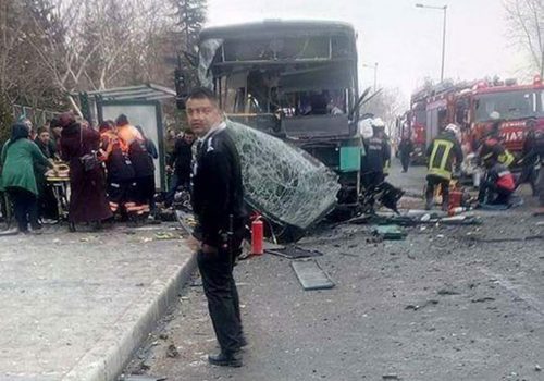 Kayseri’de halk otobüsünde patlama: Ölü ve yaralılar var