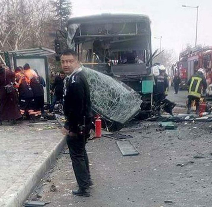 Kayseri’de halk otobüsünde patlama: Ölü ve yaralılar var