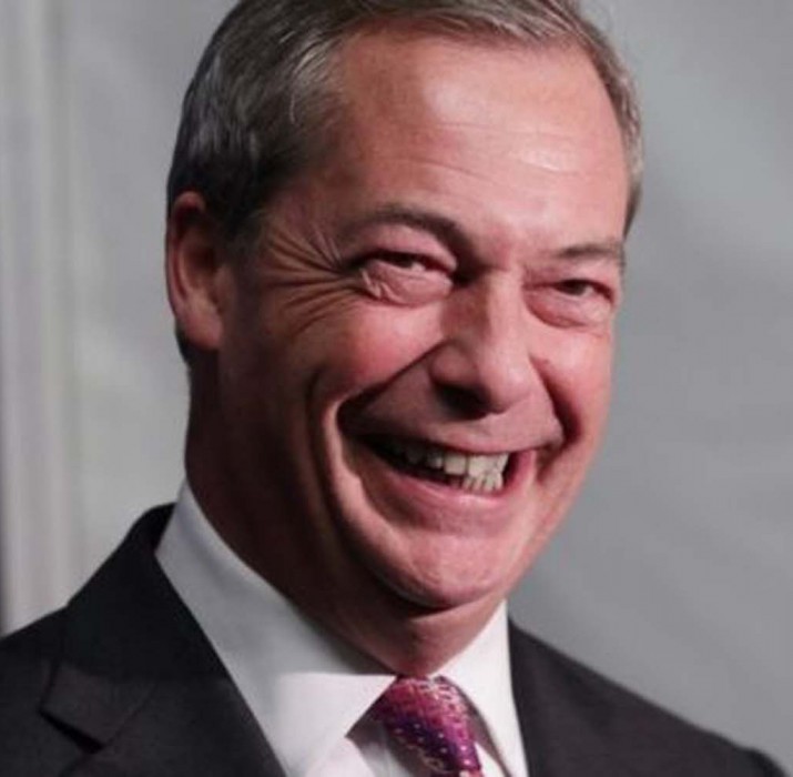 Nigel Farage on Time’s person of year shortlist
