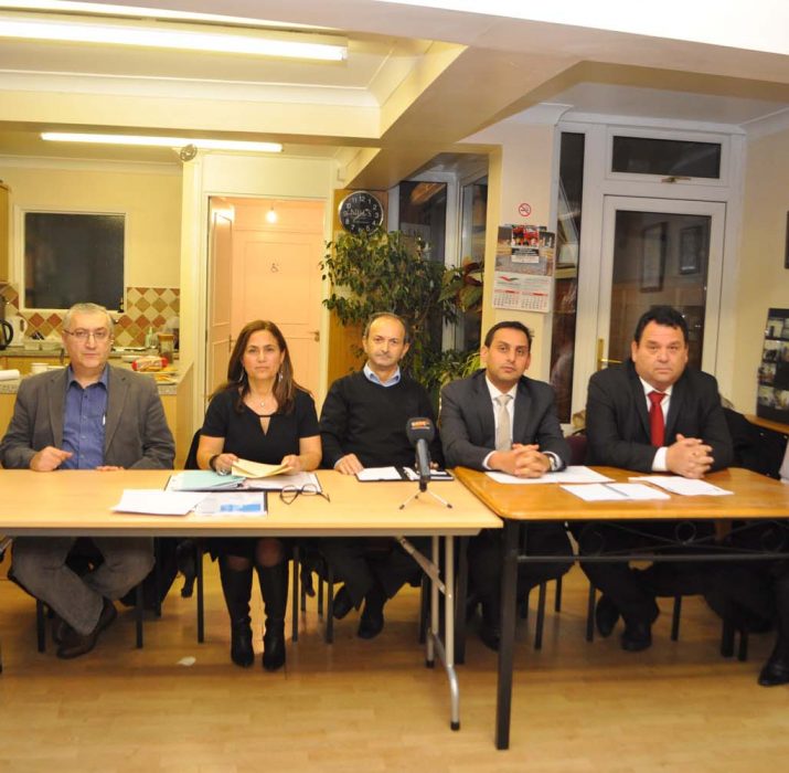 Cypriot community representatives explained the North Cyprus travels