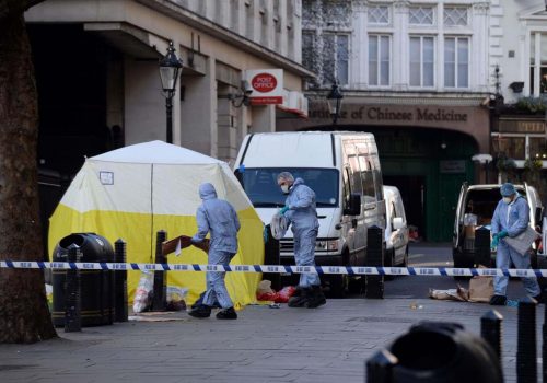 Trafalgar Square cinayetiyle ilgili iki tutuklama