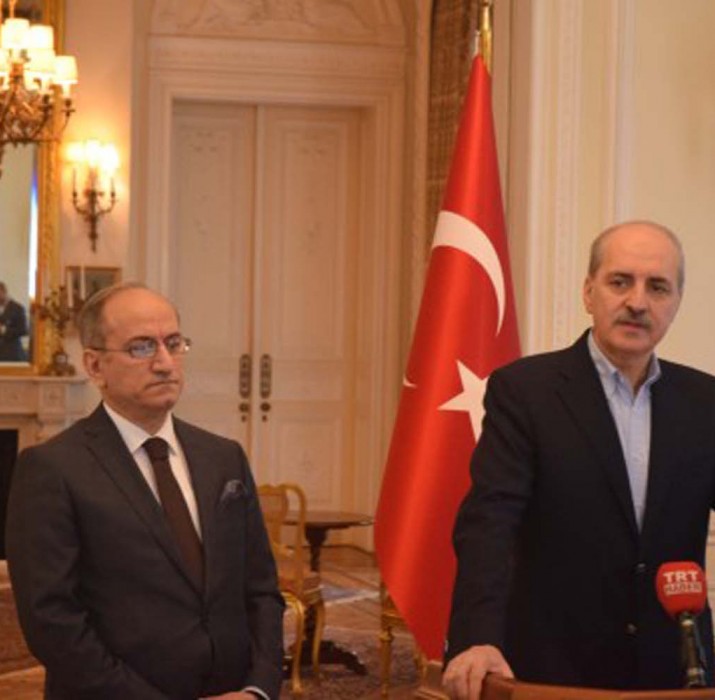 Turkish Deputy PM met with local press in London